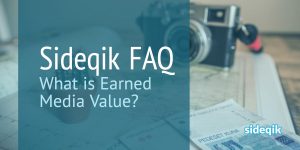 What is earned media value?